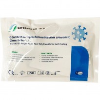 Safecare Bio-Tech COVID-19 Antigen-Schnelltestkit (Laientest), 10 Stück